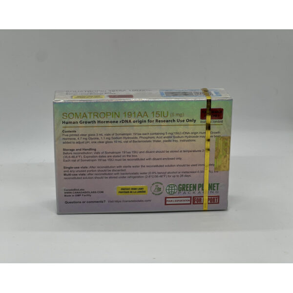 Canada Peptides Somatropin 75 IU - Image 3